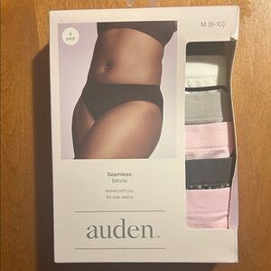 Auden Seamless Bikini Set - Black, White, Gray, Pink